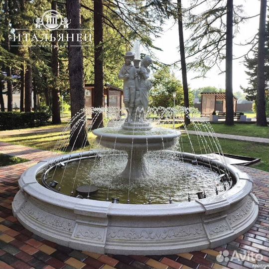 Мраморный фонтан от производителя