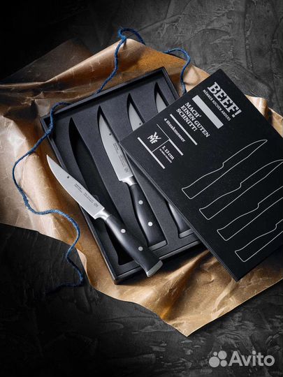 Набор ножей для стейка Grand Class 4 предмета WMF