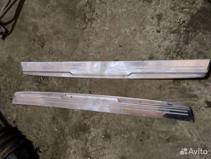 Накладки хром на пороги внутренние Ford Mondeo 3