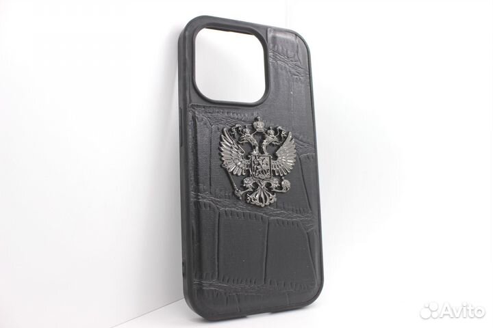 Чехол на iPhone 15 Pro с Гербом России