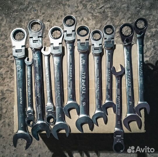 Набор ключей Cat (U.S.A) Toptul.thorsen