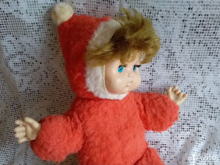 Кукла СССР 41 см и елочка