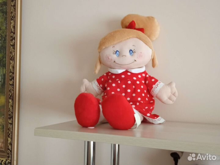 Игрушки мягкие куклы