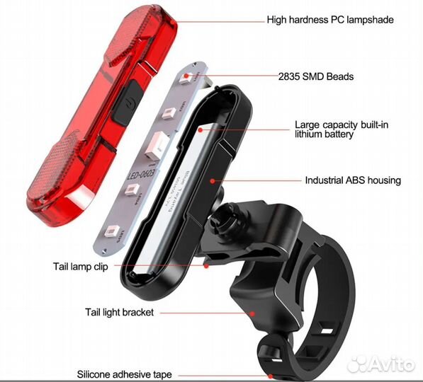 Фонарь на велосипед