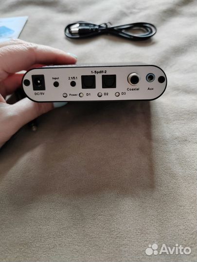 Переходник- аудио декодер