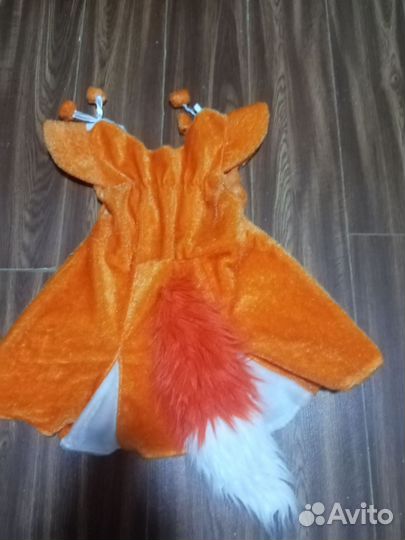 Новогодний костюм лисы