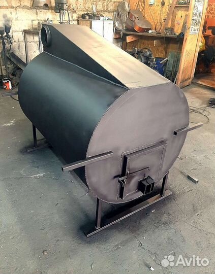 Печь пушка длительного горения