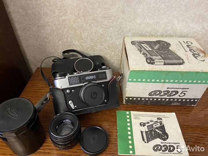 Фотоаппарат фэд 5 с объективом