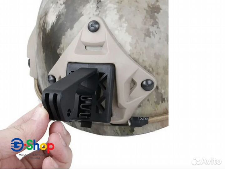Крепление на Военный шлем под GoPro VAS Mount