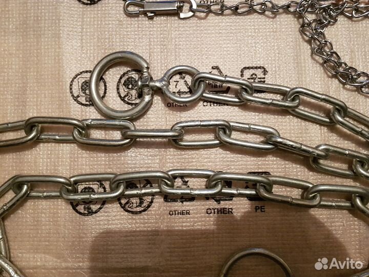 Цепи разные собакам,ошейники