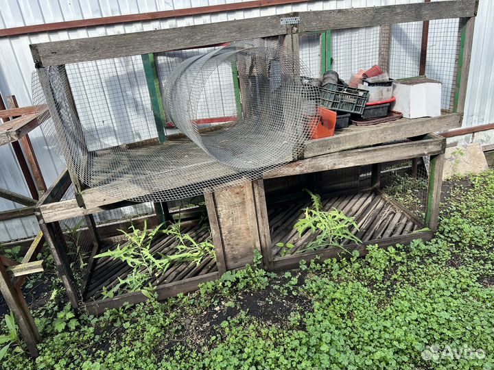 Клетки для кроликов или бройлеров