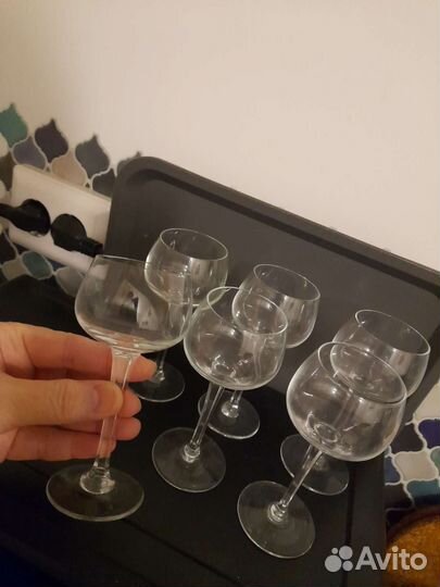Рюмки богемия чехия,набор