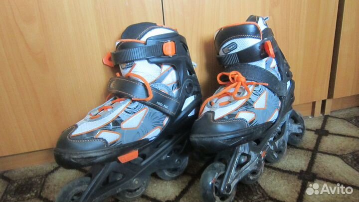 Роликовые коньки детские раздвижные