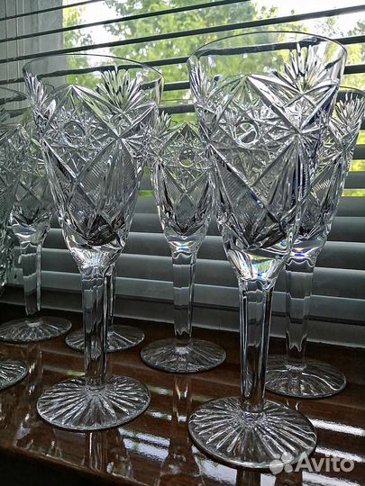 Фужеры хрустальные СССР