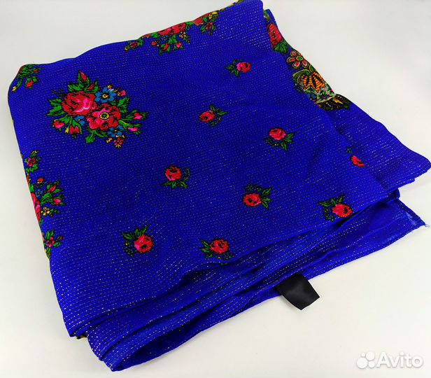 Шаль. Тонкая шерсть. Производство Япония. Новая