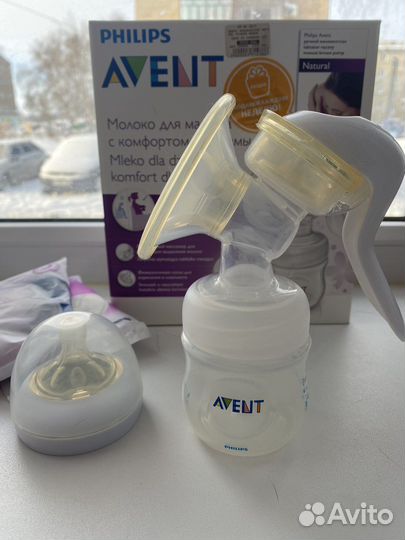 Молокоотсос avent ручной