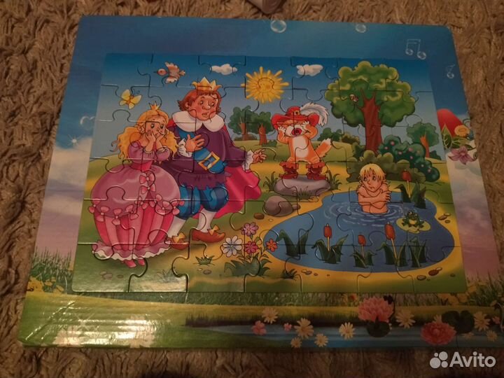 Пазлы крупные