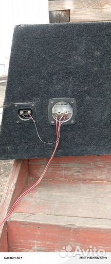 Сабвуфер и усилитель