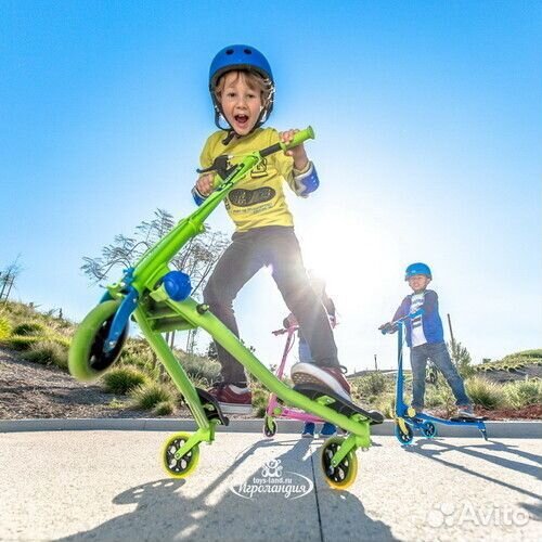 Инерционный самокат для детей fliker SP 3