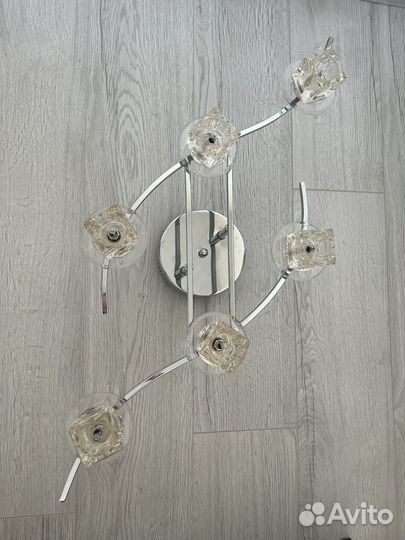 Люстра потолочная светодиодная с пультом