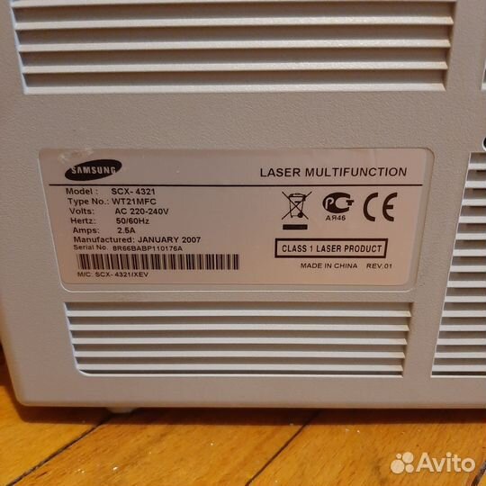 Принтер лазерный samsung scx 4321
