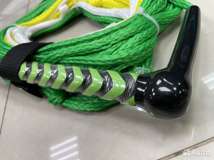 Фал/Трос с ручкой для вейкборда и водных лыж новый