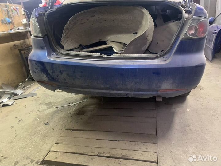 Задний бампер mazda 6 gg