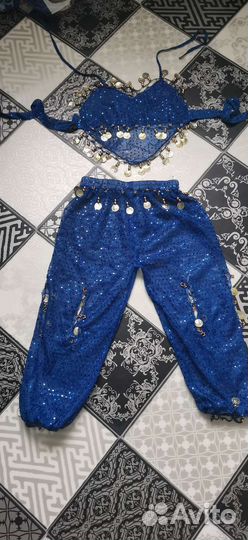 Костюм для восточных танцев детский