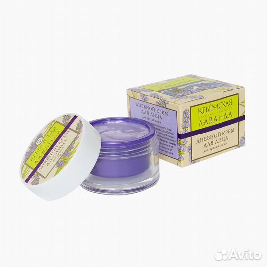 Крем для лица Дневной для зрелой кожи Лаванда 50гр