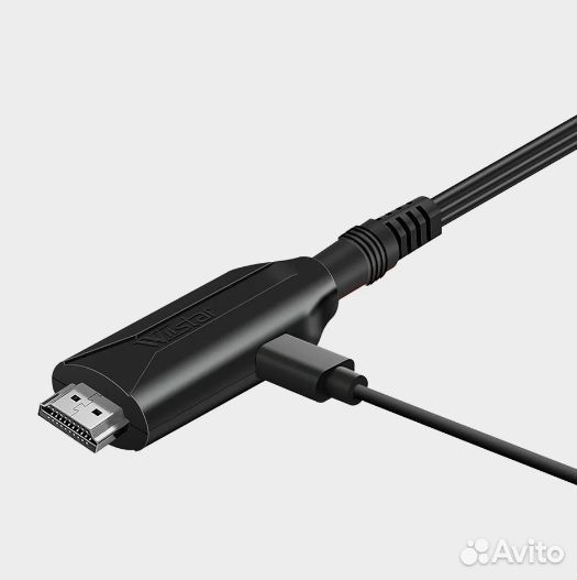 Конвертер-адаптер, кабель hdmi scart 1 метр