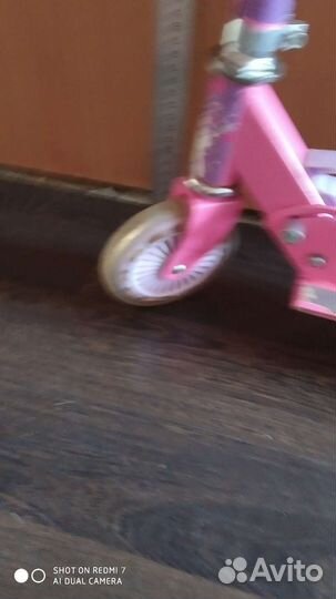 Самокат детский трехколесный бу