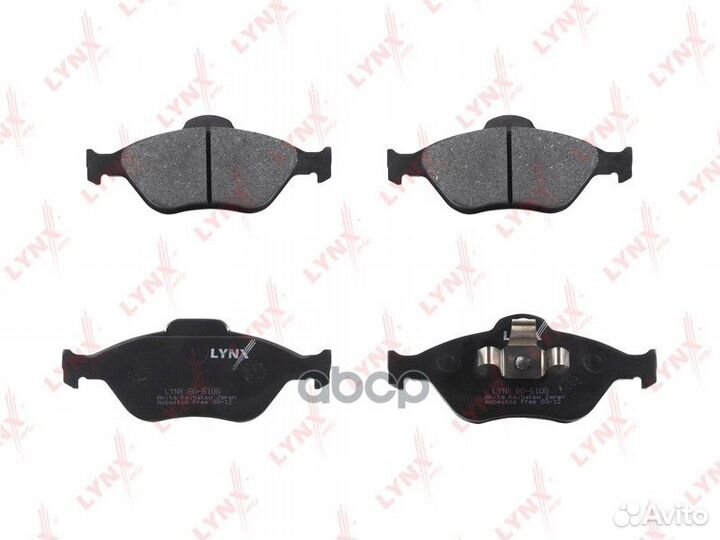 Колодки тормозные дисковые перед BD5108 LYN