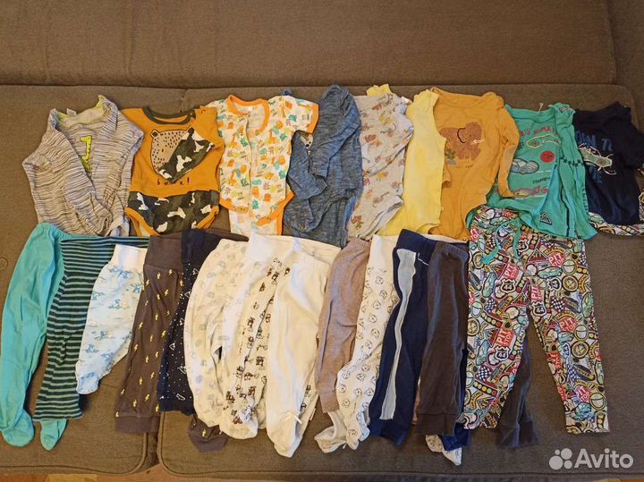 Детские вещи пакетом от 0 до года