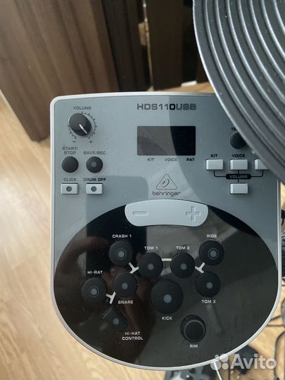 Электронная ударная установка behringer XD8USB