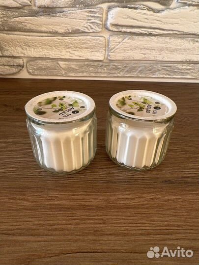 Адлад ароматическая свеча в стакане IKEA 2 шт