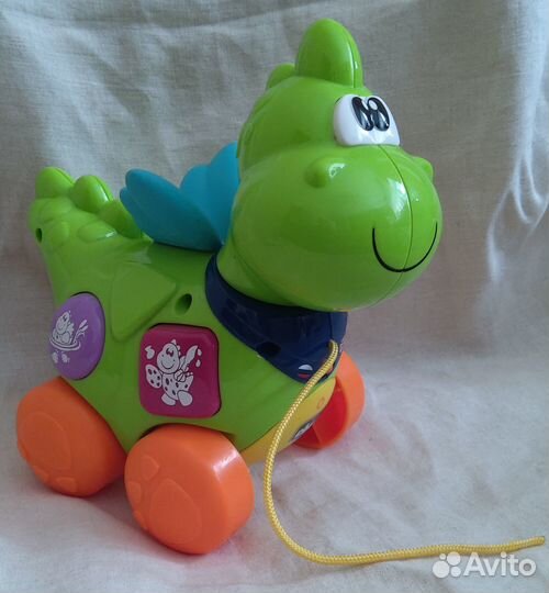 Развивающая игрушка chicco говорящий дракон