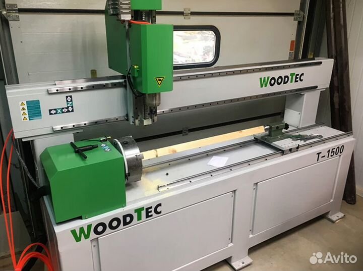 Токарно-фрезерный станок с чпу WoodTec T 1500