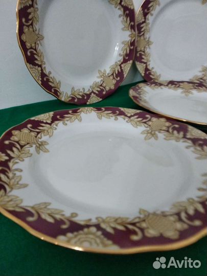 Набор тарелок.Дулево