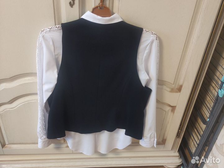 Жилетка для девочки школьная размер 42