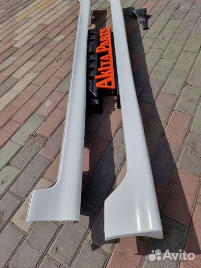 Обвес порогов Toyota Corolla Fielder Runx Allex