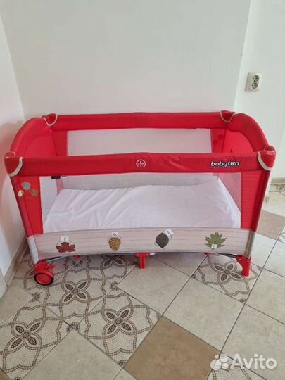 Манеж-кровать babyton прокат