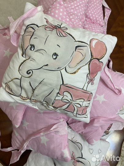 Бортики в кроватку