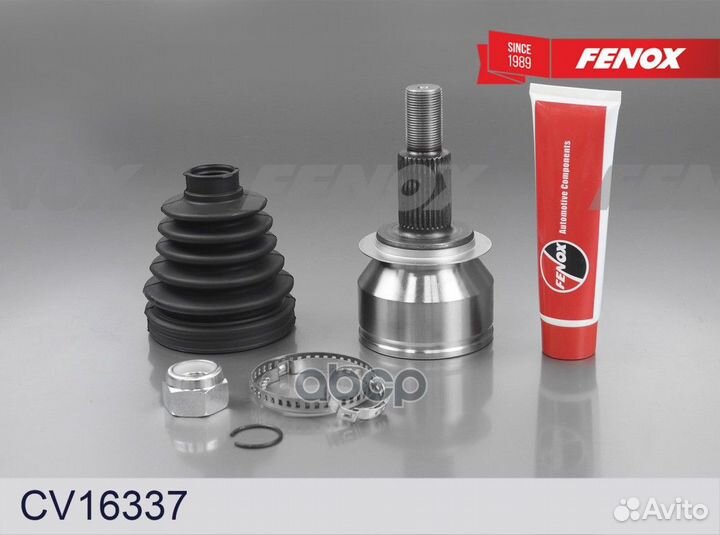 ШРУС 31/33шл, наружный CV16337 fenox