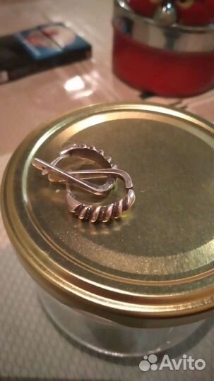 Серьги серебро СССР