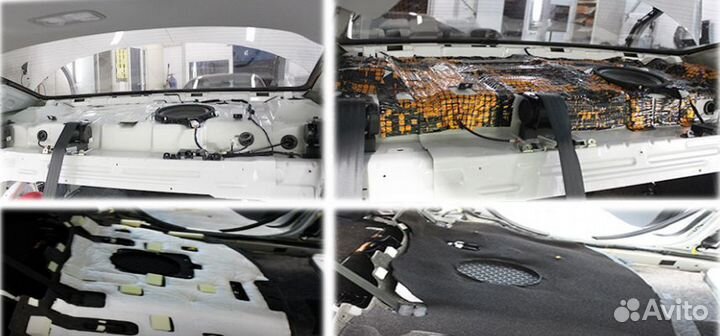 Шумоизоляция Автомобиля Комплексная renault fluenc