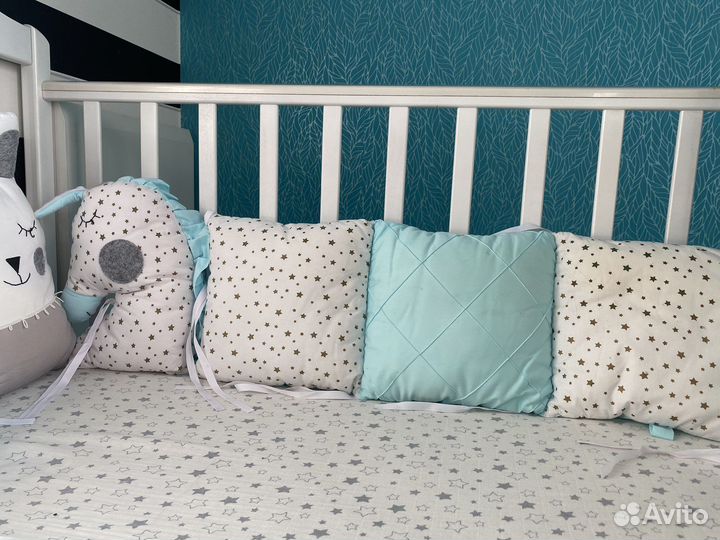 Бортики в кроватку