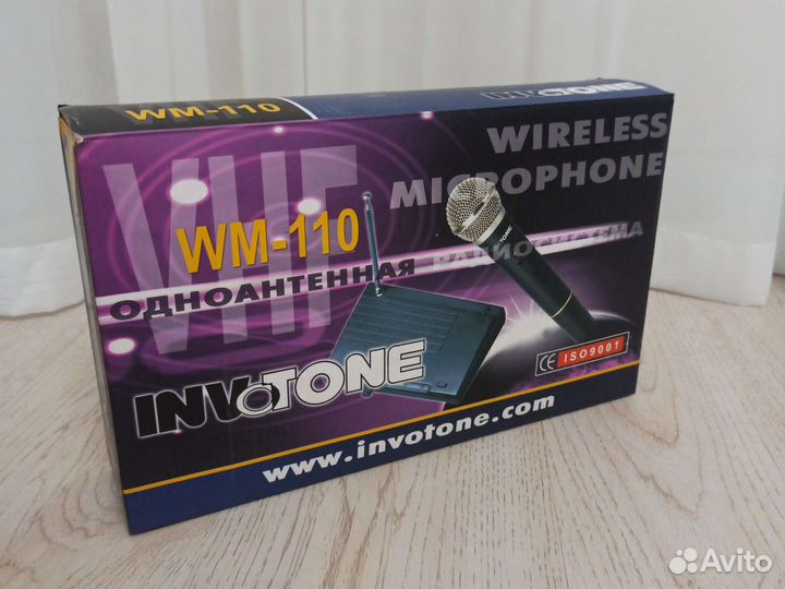 Микрофон для живого вокала Invotone wm-110