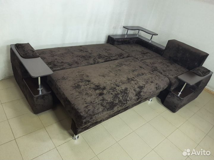 Угловой диван меланж