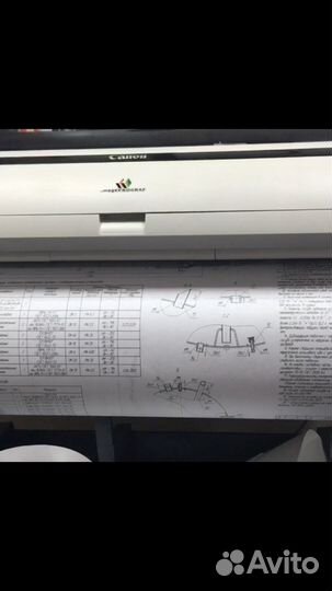 Печать чертежей