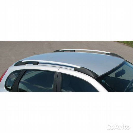 Рейлинги алюминиевые с багажником от Калины 2